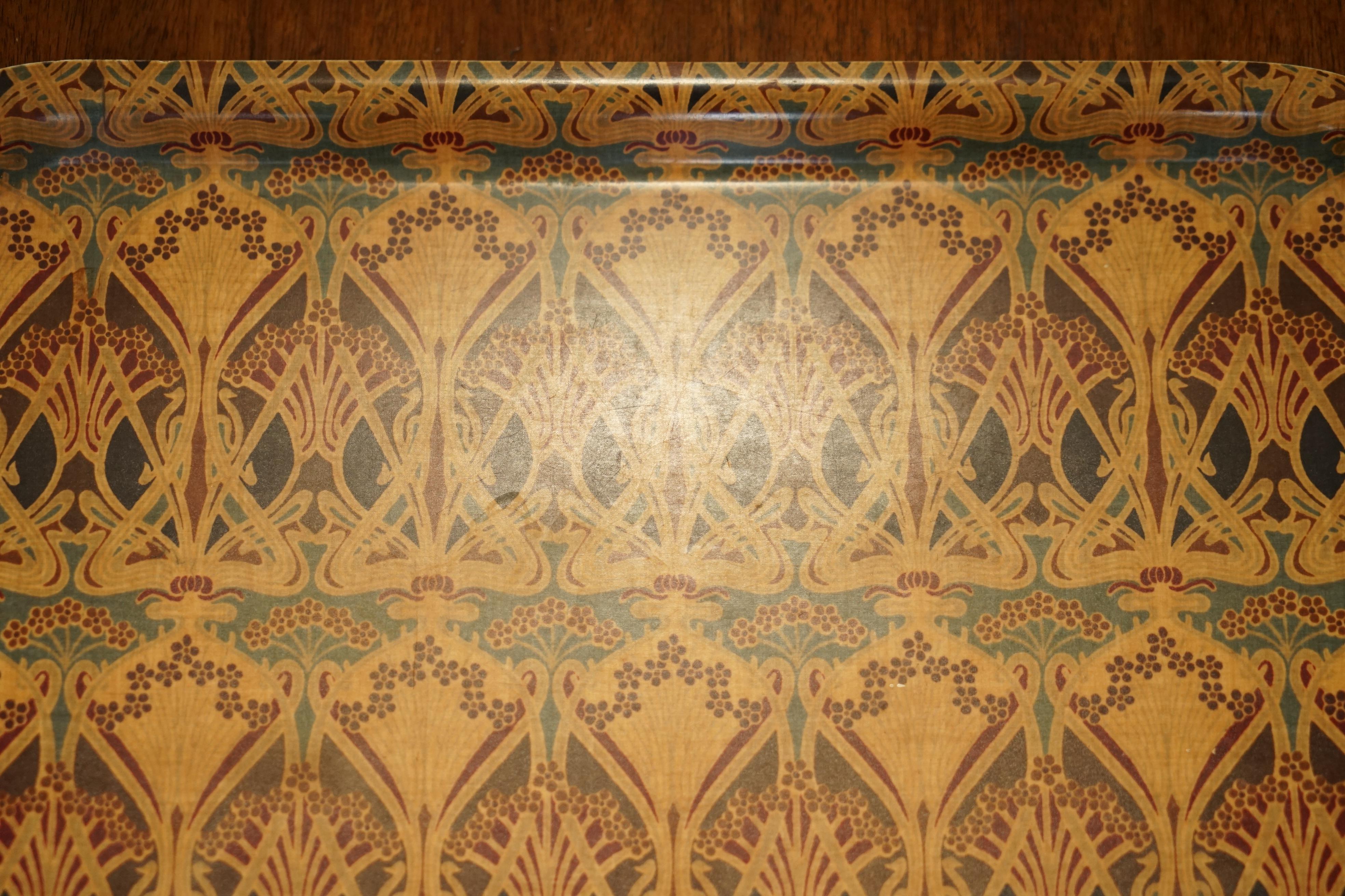 Plastic Vintage circa 1950's Liberty's London Ianthe Serving Dinner Tray Very Cool