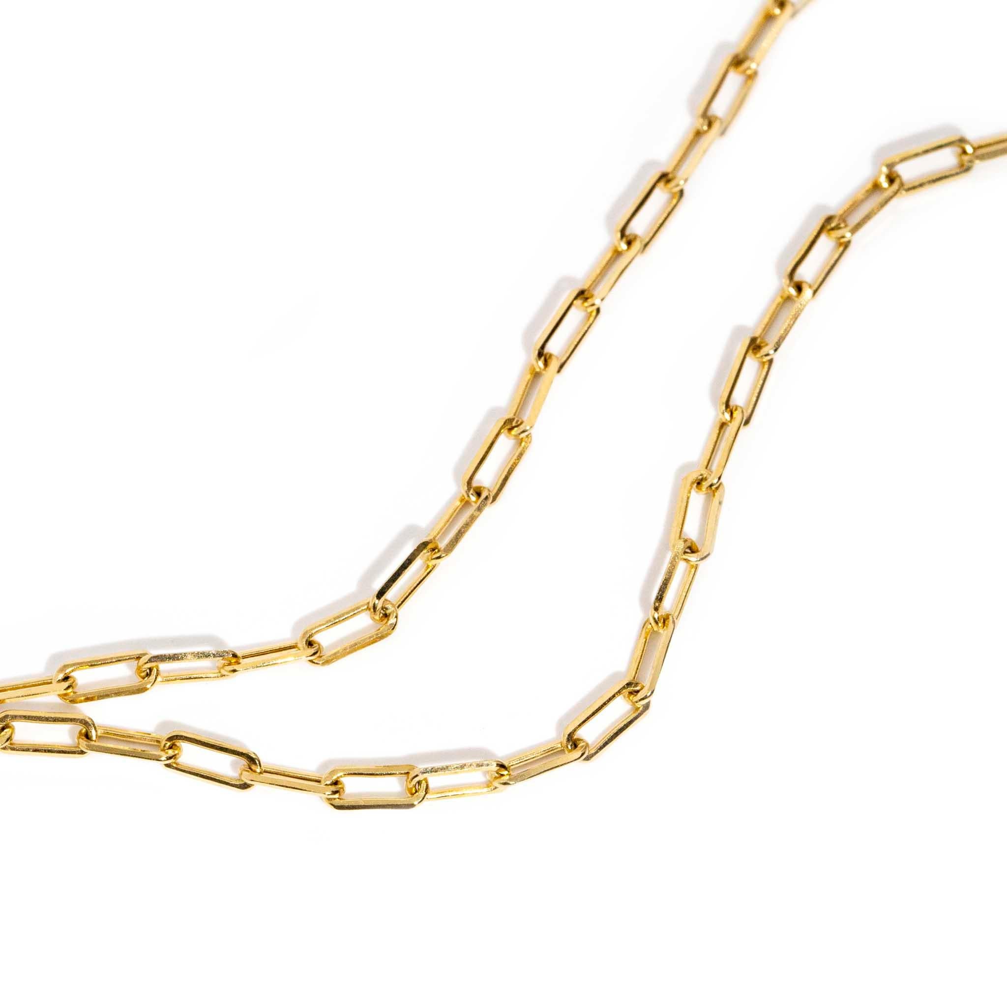 Vintage Circa 1960s Sliding Seashell Textured Locket & Chain 9 Carat Yellow Gold 5