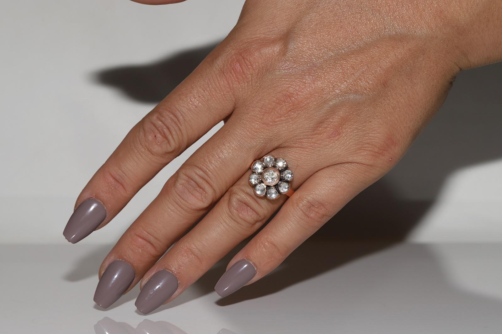 In sehr gutem Zustand.
Das Gesamtgewicht beträgt 5.2 Gramm.
Insgesamt ist der Diamant etwa 1,20 ct.
Der Diamant hat die Farbe H-I-J und die Reinheit s1-s2-s3-Pique1.
Ringgröße ist US 7.2 (Wir bieten kostenlose Größenänderung)
Wir können  jede