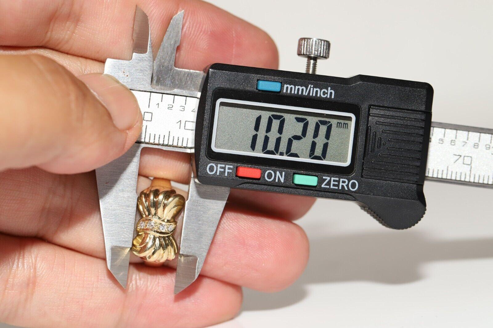 Anello d'epoca degli anni '80 in 14k con diamanti naturali decorati in vendita 1