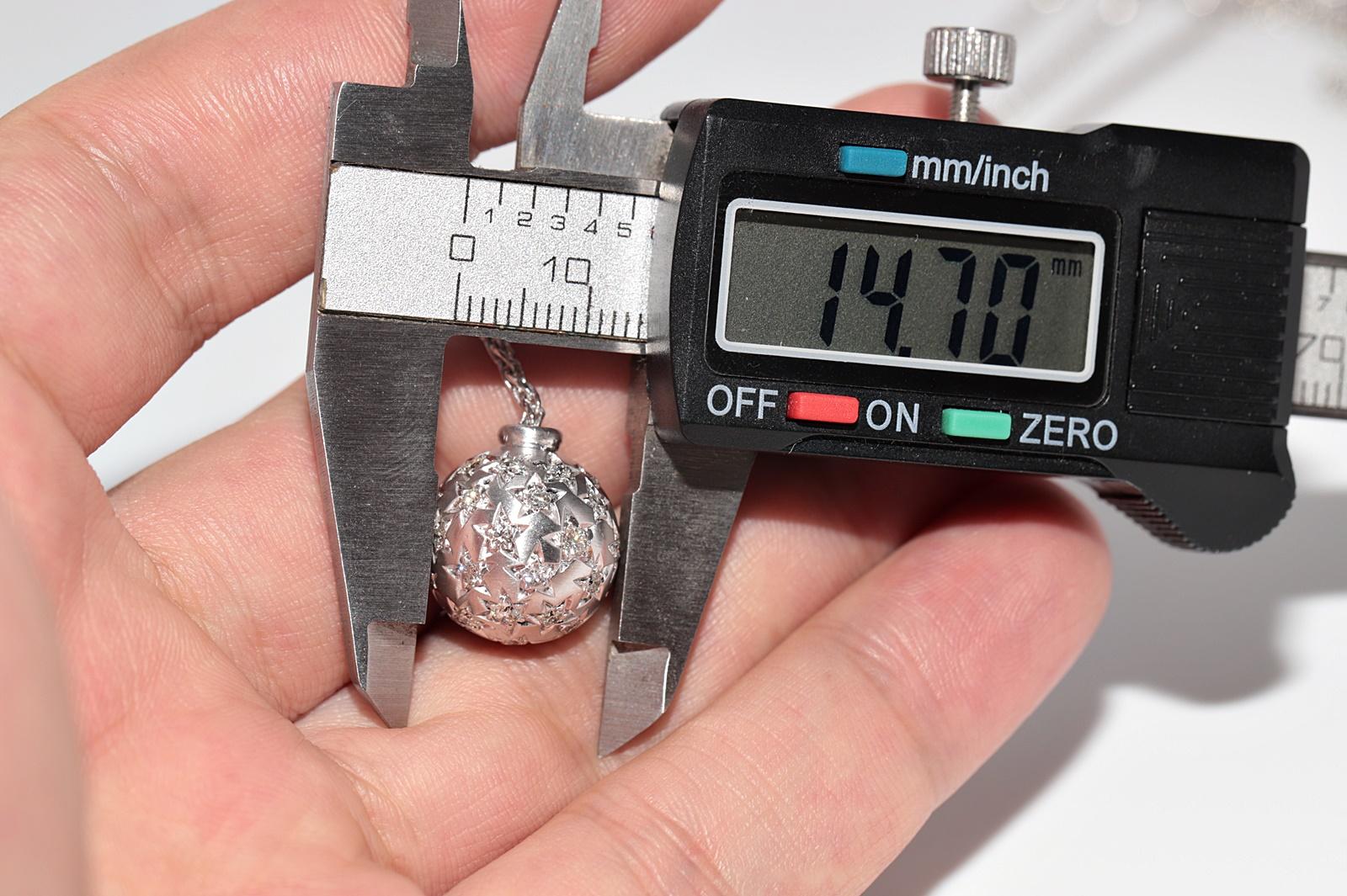 Vintage CIRCA 1980s 18k Gold Natürlicher Diamant und Tropfen Rubin Anhänger Halskette im Angebot 6