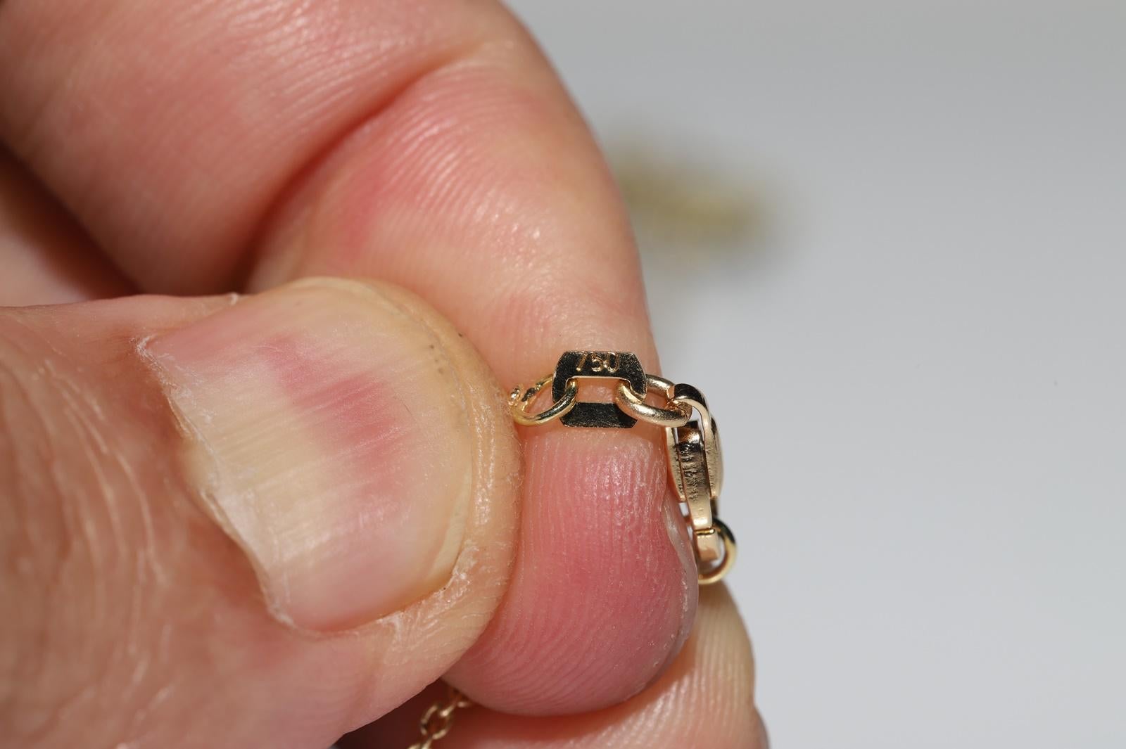 Collana a farfalla con diamanti naturali e smeraldi in oro 18 carati CIRCA 1980 in vendita 6