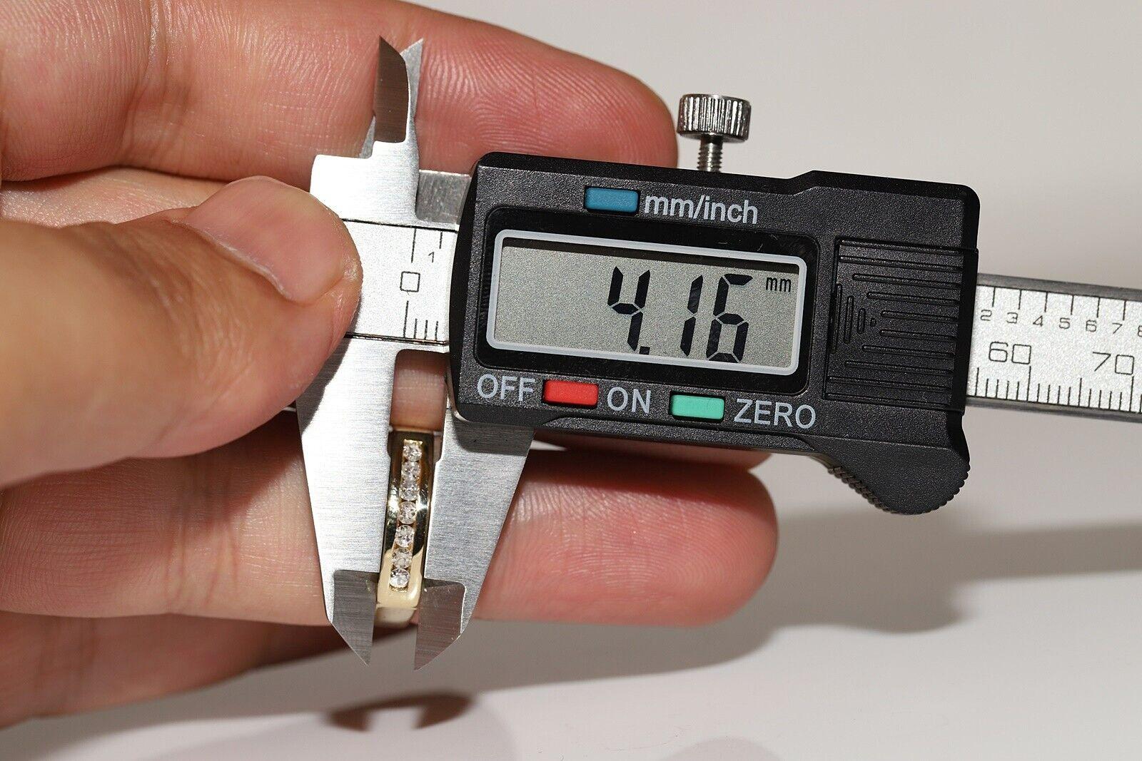 Anello a fascia decorato con diamanti naturali in oro 18 carati, CIRCA GLI ANNI 80 In condizioni buone in vendita a Fatih/İstanbul, 34