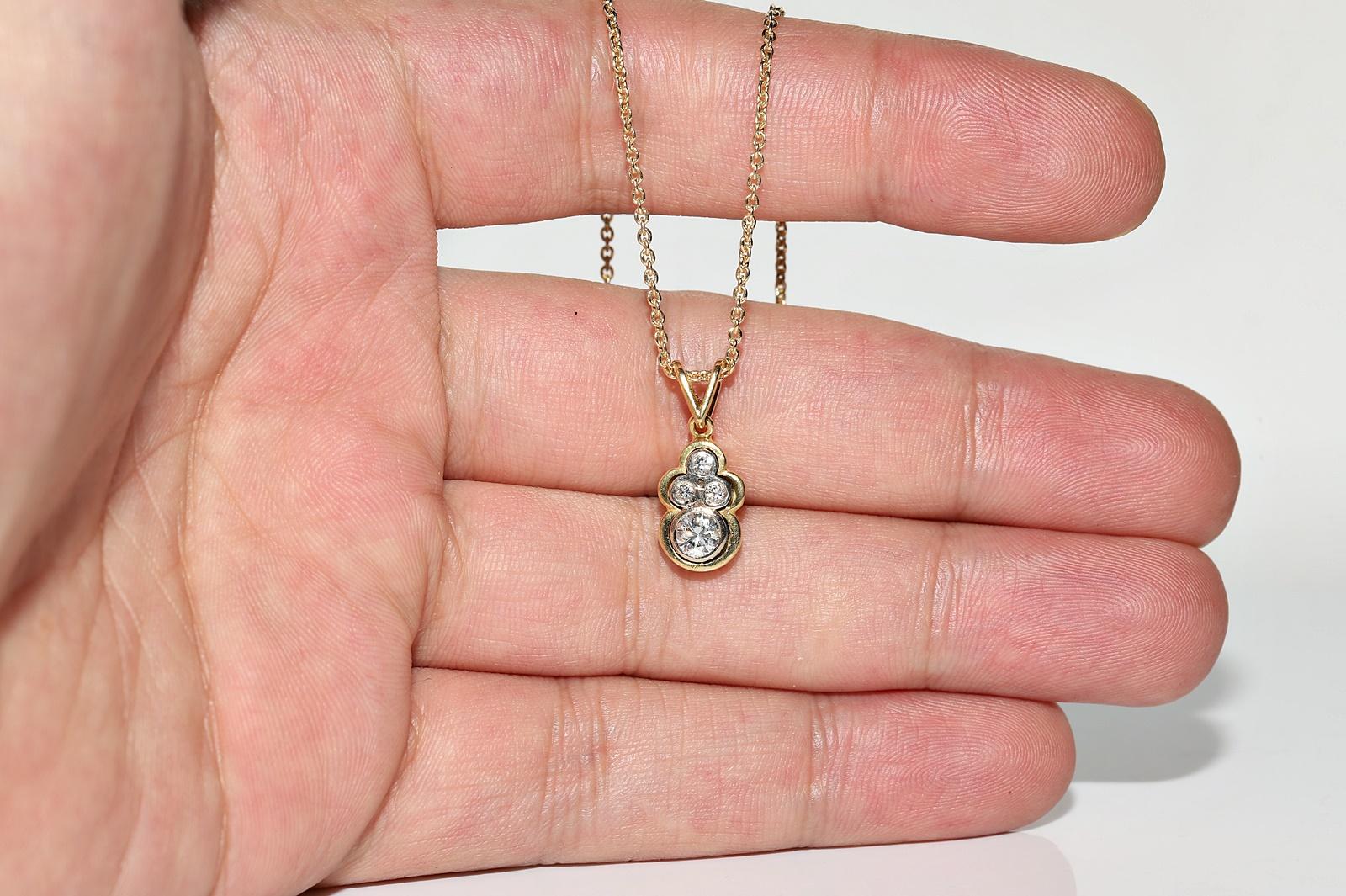 Sold at Auction: A 14K White Gold 1.50ct Diamond Necklace