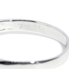 Vintage Circa 1980s Ruby & Diamond Ring 14 Carat White Gold