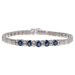Sapphire Tennis Bracelets