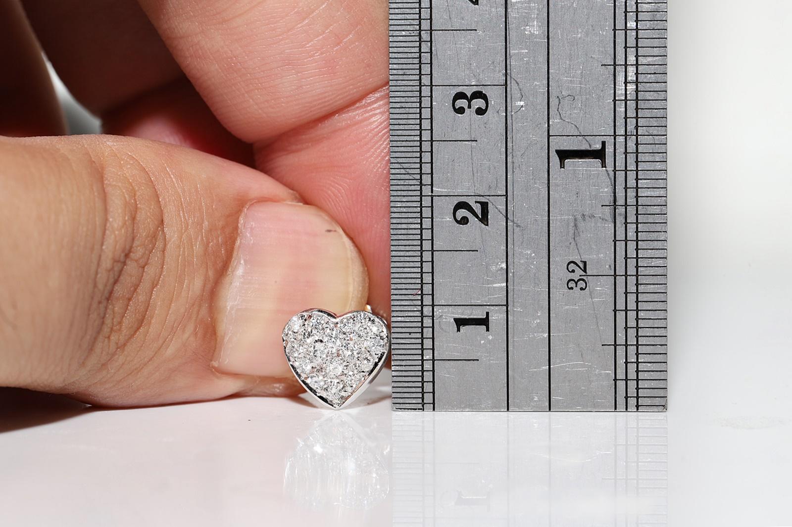 In very good condition.
Total weight is 3.8 grams.
Totally is diamond 0.55 ct.
The diamond is has G-H color and vvs-vs clarity.
Please contact for any questions.

