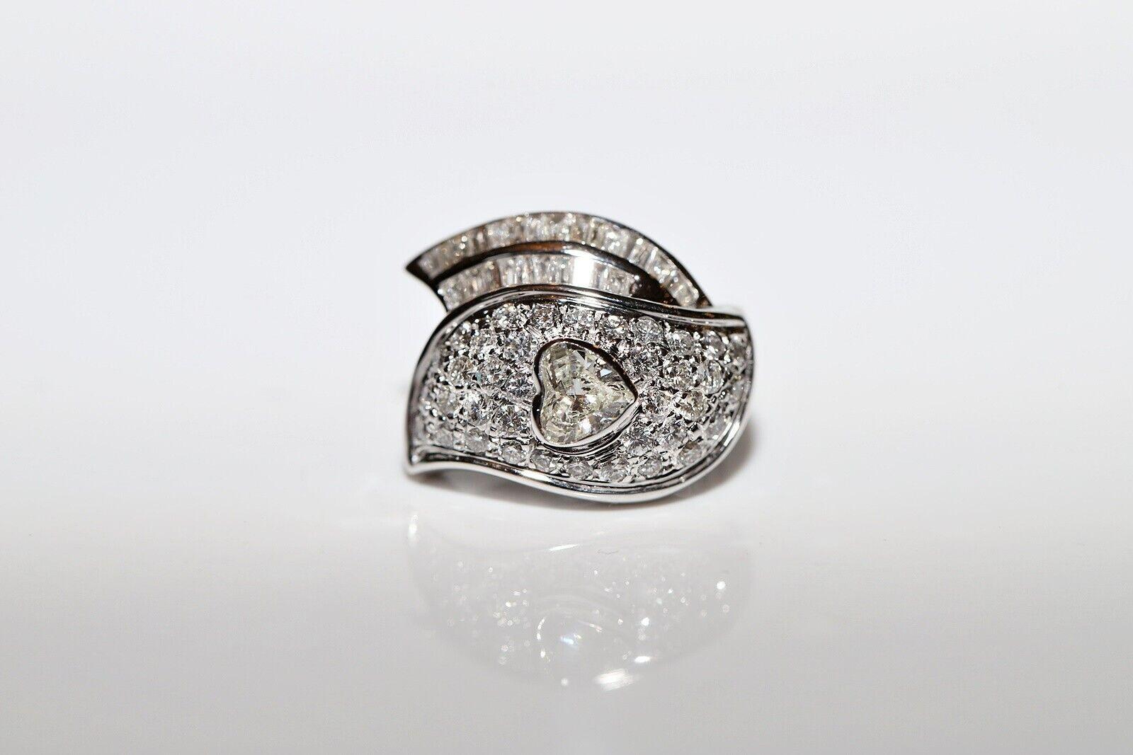 De las mujeres Pendiente Fuerte Vintage Circa 1990s Oro 18k Decorado con Diamantes Naturales en venta