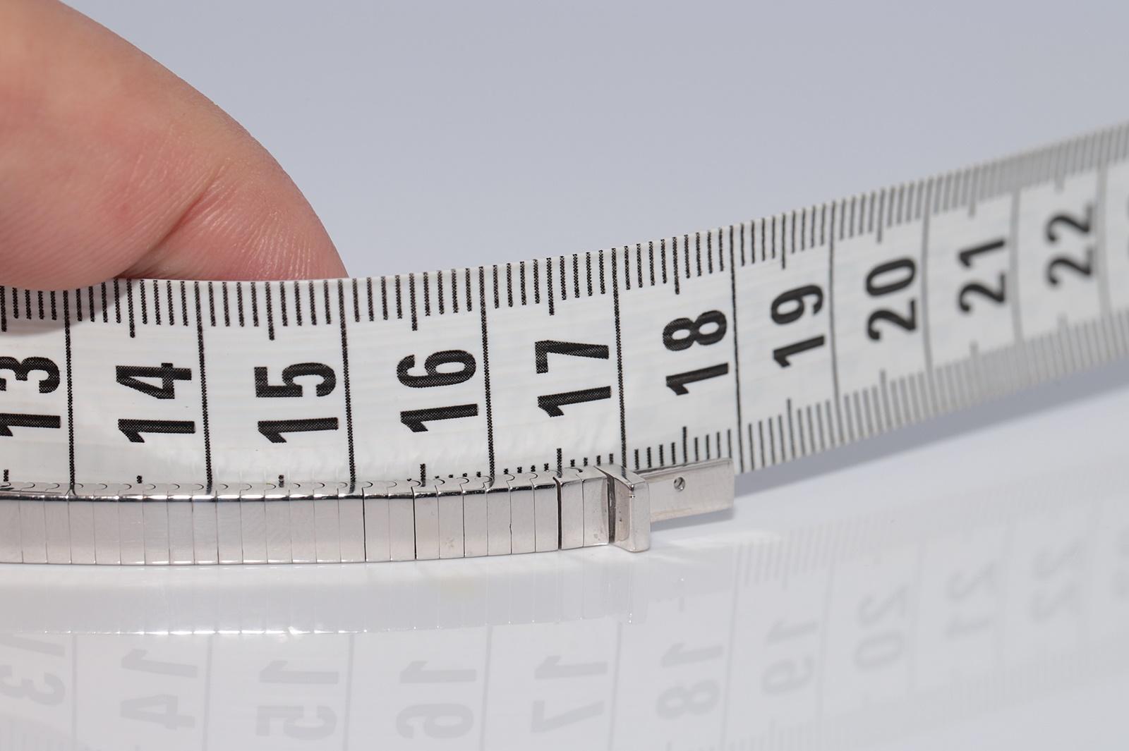 Vintage CIRCA 1990er Jahre 18k Gold natürlichen Prinzessinnenschliff Diamant starke Armband im Angebot 9