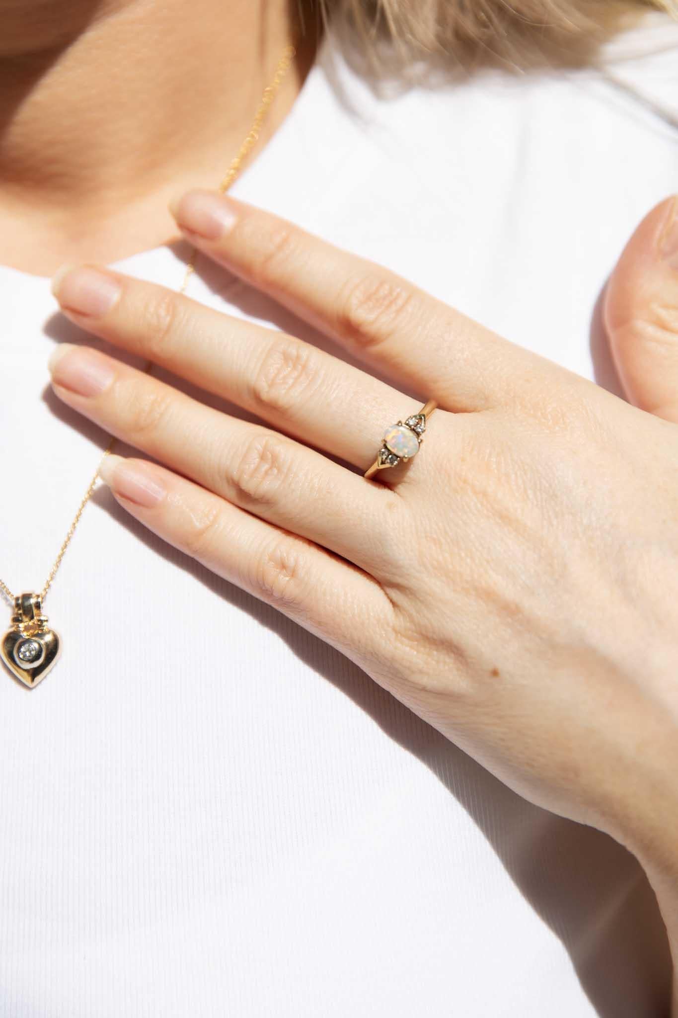 Brilliant Cut Vintage Circa 1990s Diamond Puffy Heart Pendant 18 Carat Yellow Gold For Sale