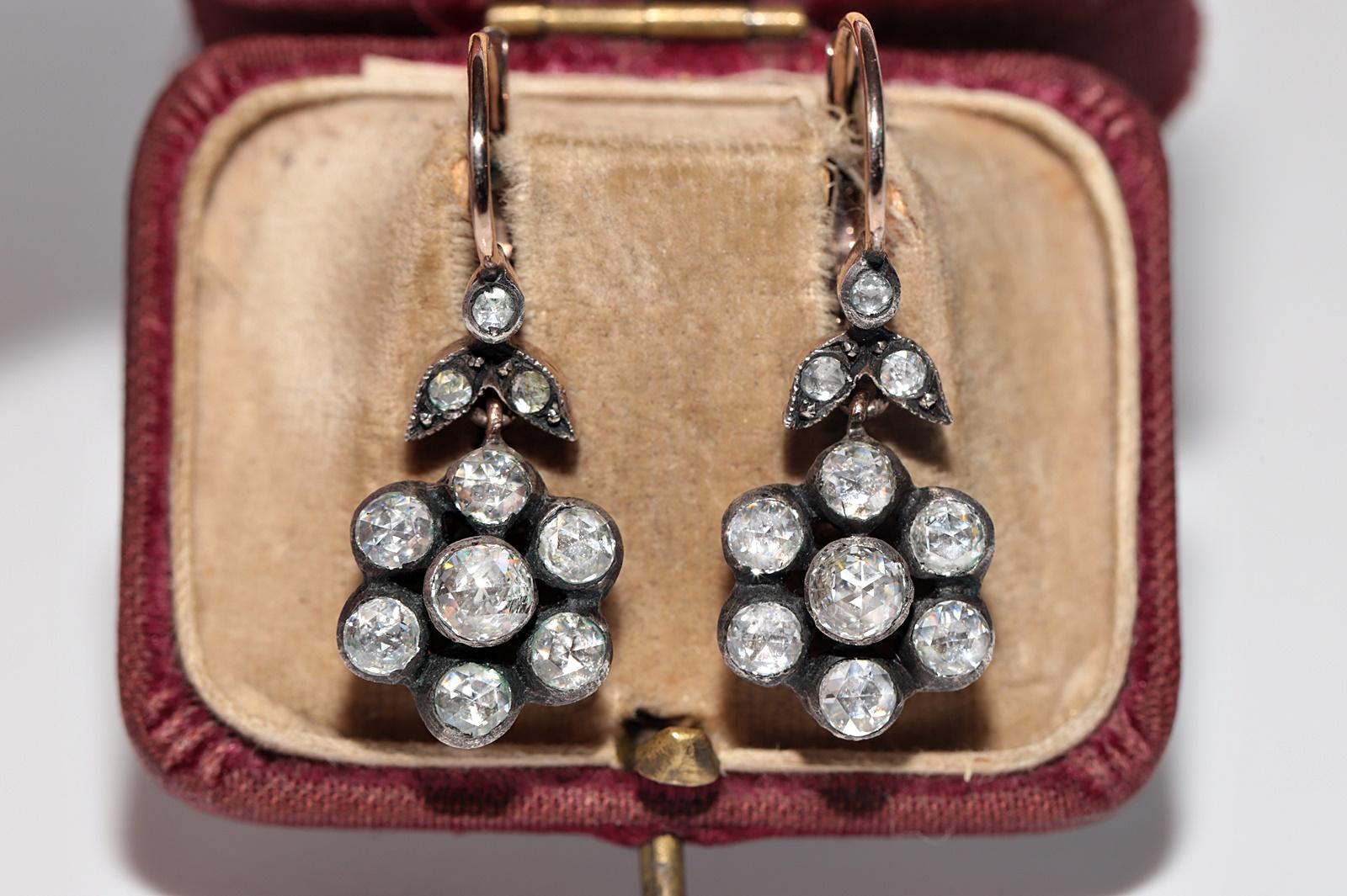 In very good condition.
Total weight is 9.2 grams.
Totally is diamond 2.18 ct.
The diamond is has G-H color and vs-s1 clarity.
Box is not included.
Please contact for any questions.