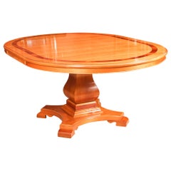 Vintage Circular Extending Dining Table by Charles Barr, 20th Century