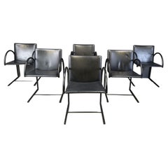 Chaises cirkel vintage de Metaform, années 1980, lot de 6