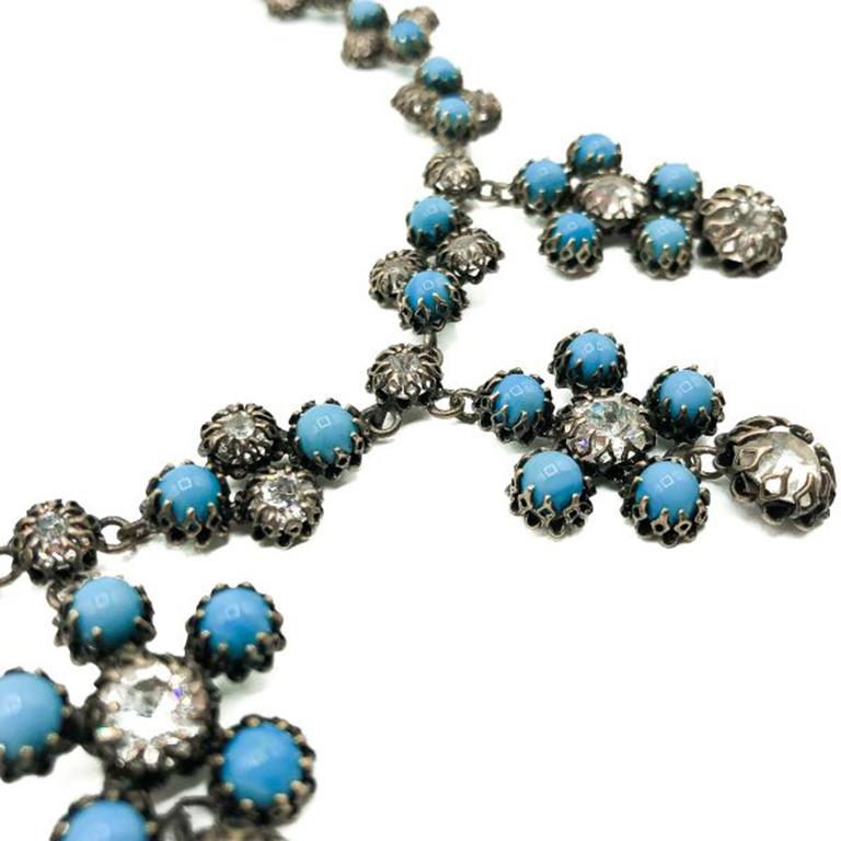 A rare and very special Vintage CIS Necklace Parure or suite, circa 1960. CIS jewellery was created by Cissy Zoltowska. A highly talented designer and all round fascinating woman, Countess Cissy Zoltowska was born in Austria. She was forced to flee