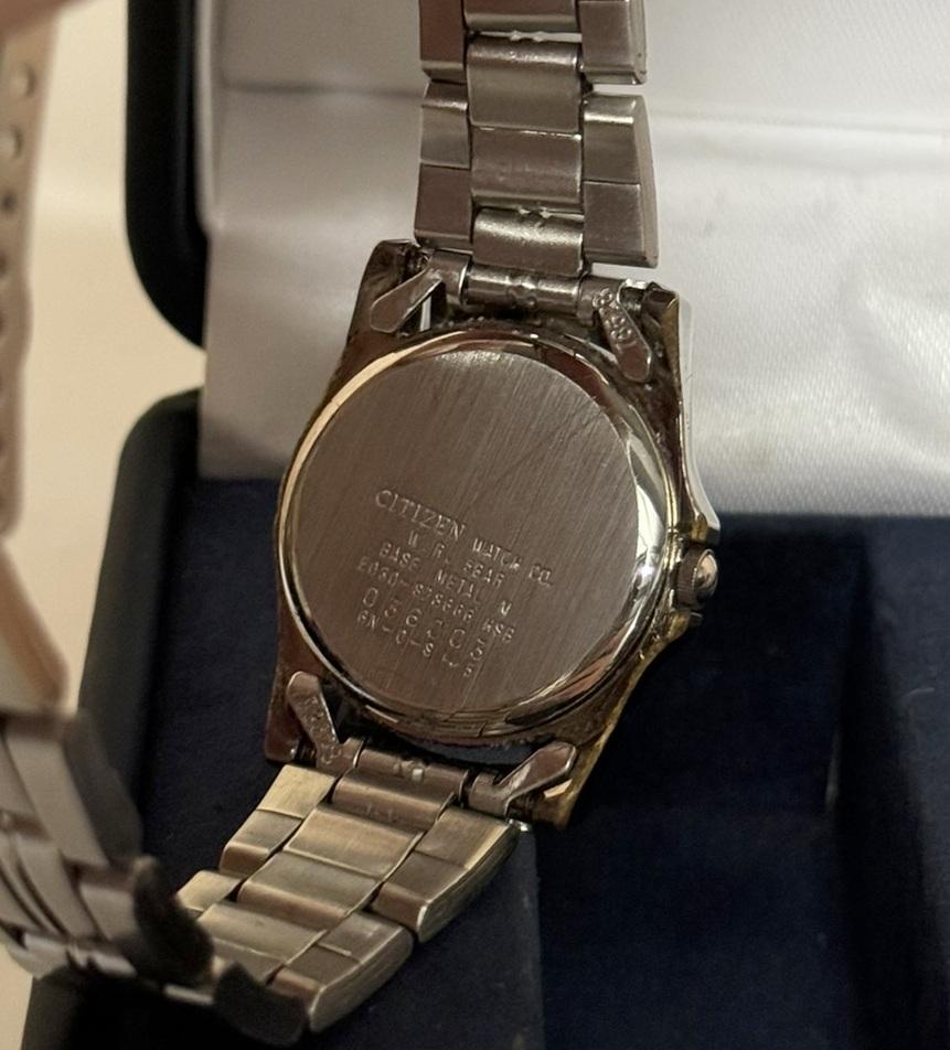 ViNTAGE CITIZEN ECO DRIVE LADIES WRIST WATCH IN THE ORIGINAL BOX WR 50 Modell im Angebot 6