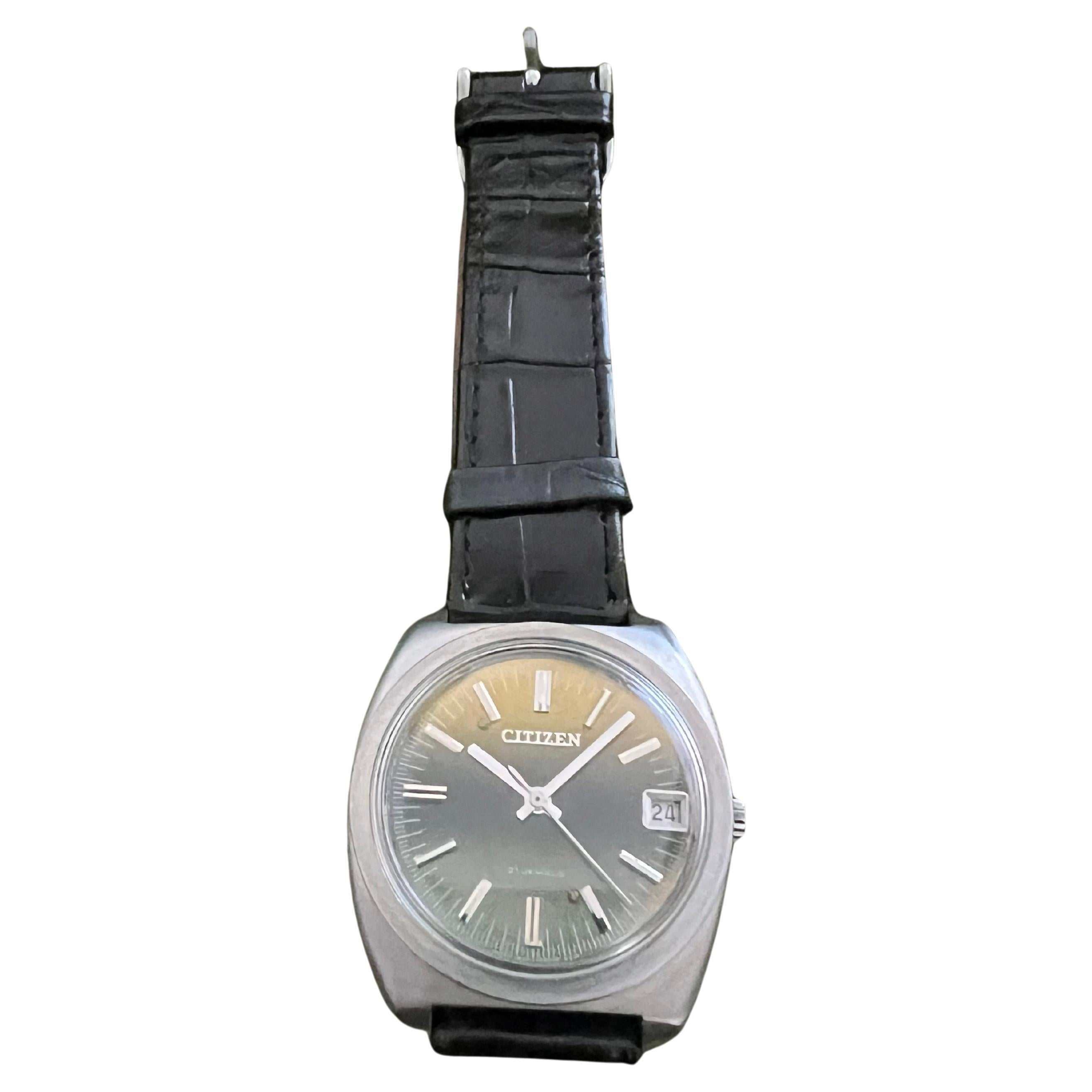 Vintage Citizen Esfera Verde Serie Sport Excelente Estado Circa 70s Retro en venta