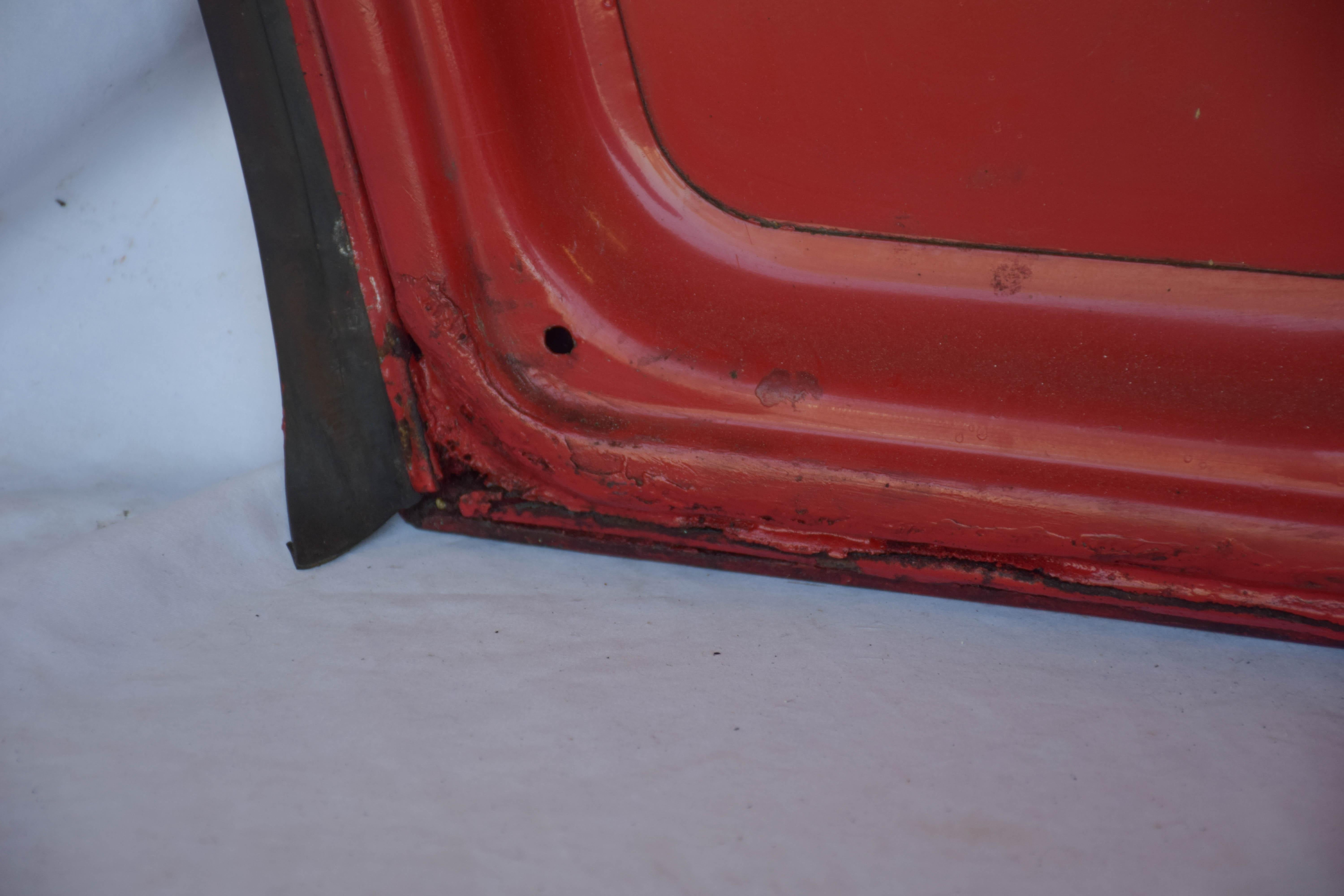 Vintage Citroen 2CV Red Car Door at 1stDibs vintage citroen cars
