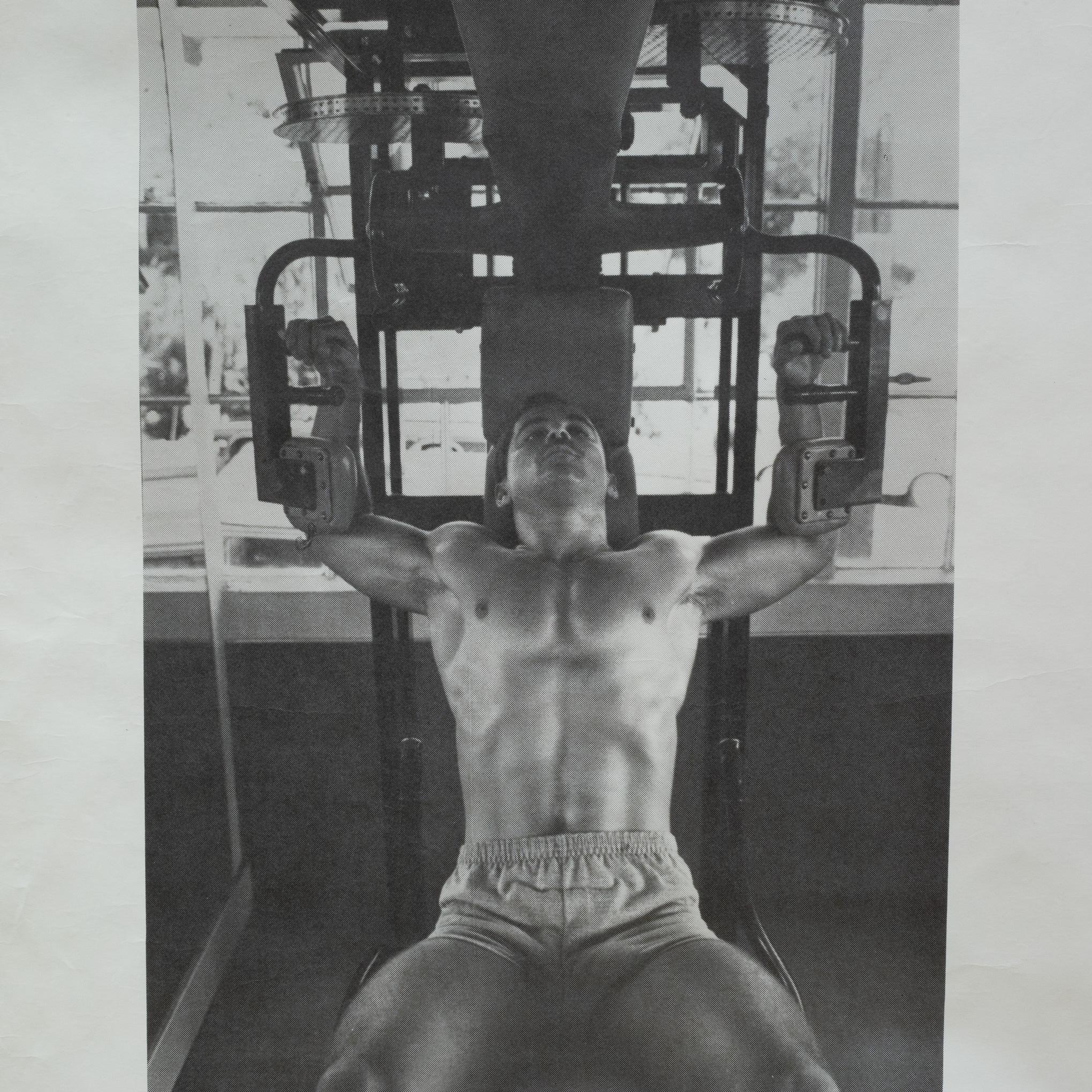 Vintage-Poster des City Athletic Club, The Castro, San Francisco, ca. 1981 (Jagdkunst) im Angebot