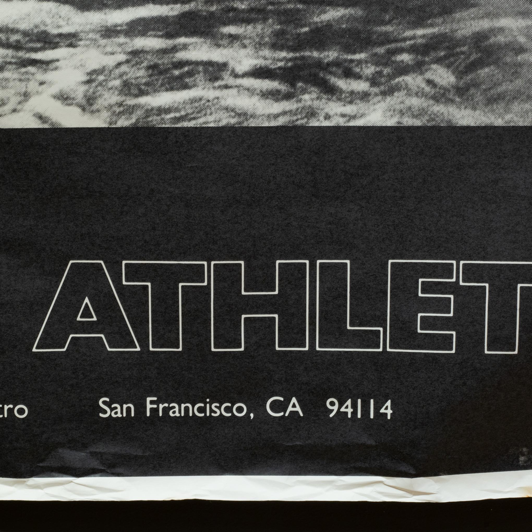 Vintage-Poster des City Athletic Club, Castro, San Francisco, ca. 1980 (Papier) im Angebot