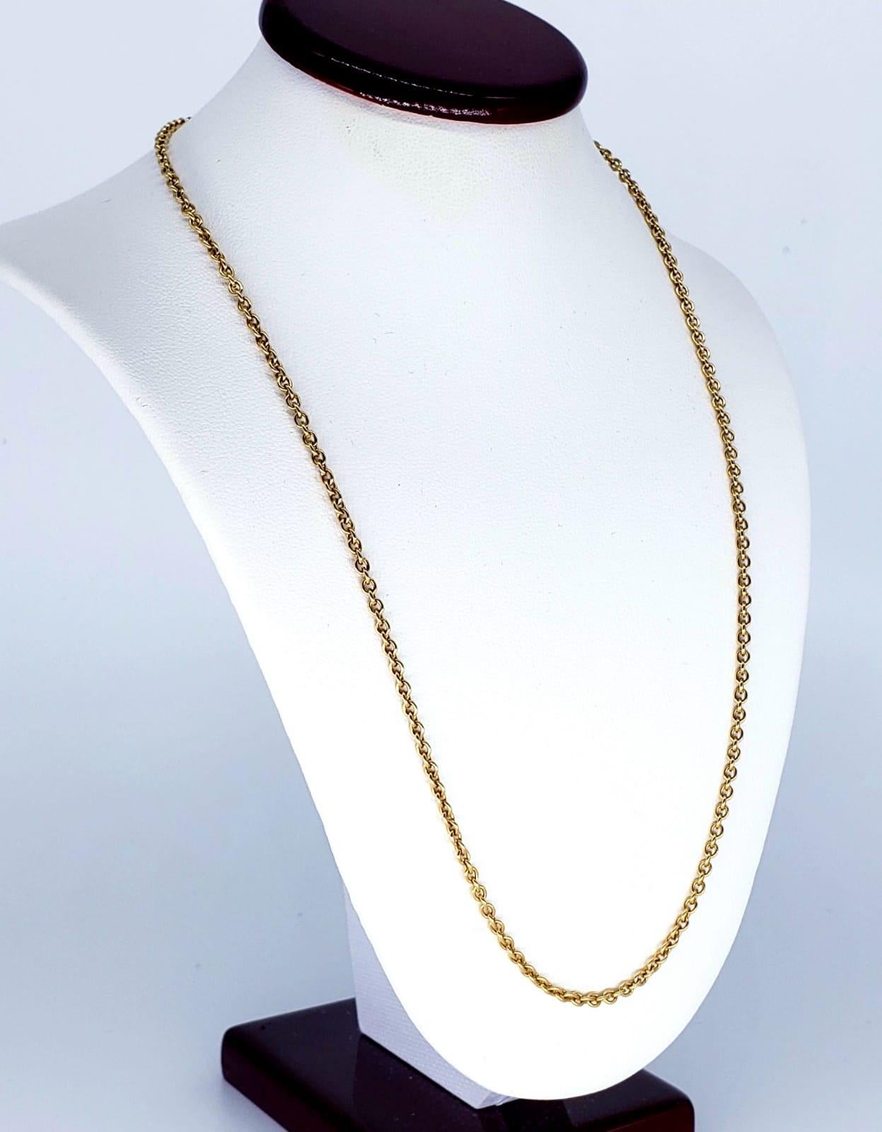Women's or Men's Cartier 18 Karat Gold Necklace