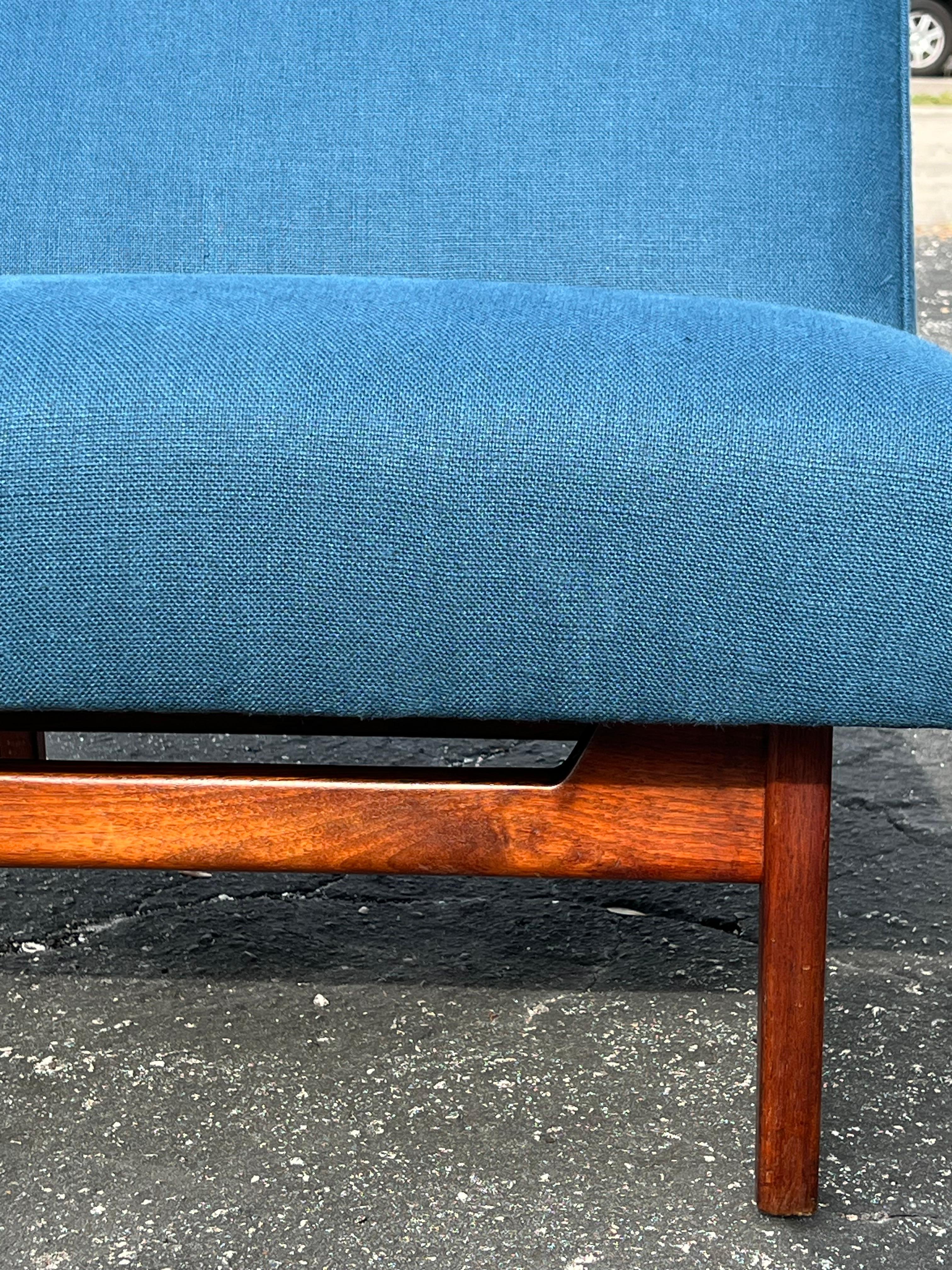 Mid-Century Modern Vintage Classic Armless Chairs by Jens Risom, 1950's For Sale