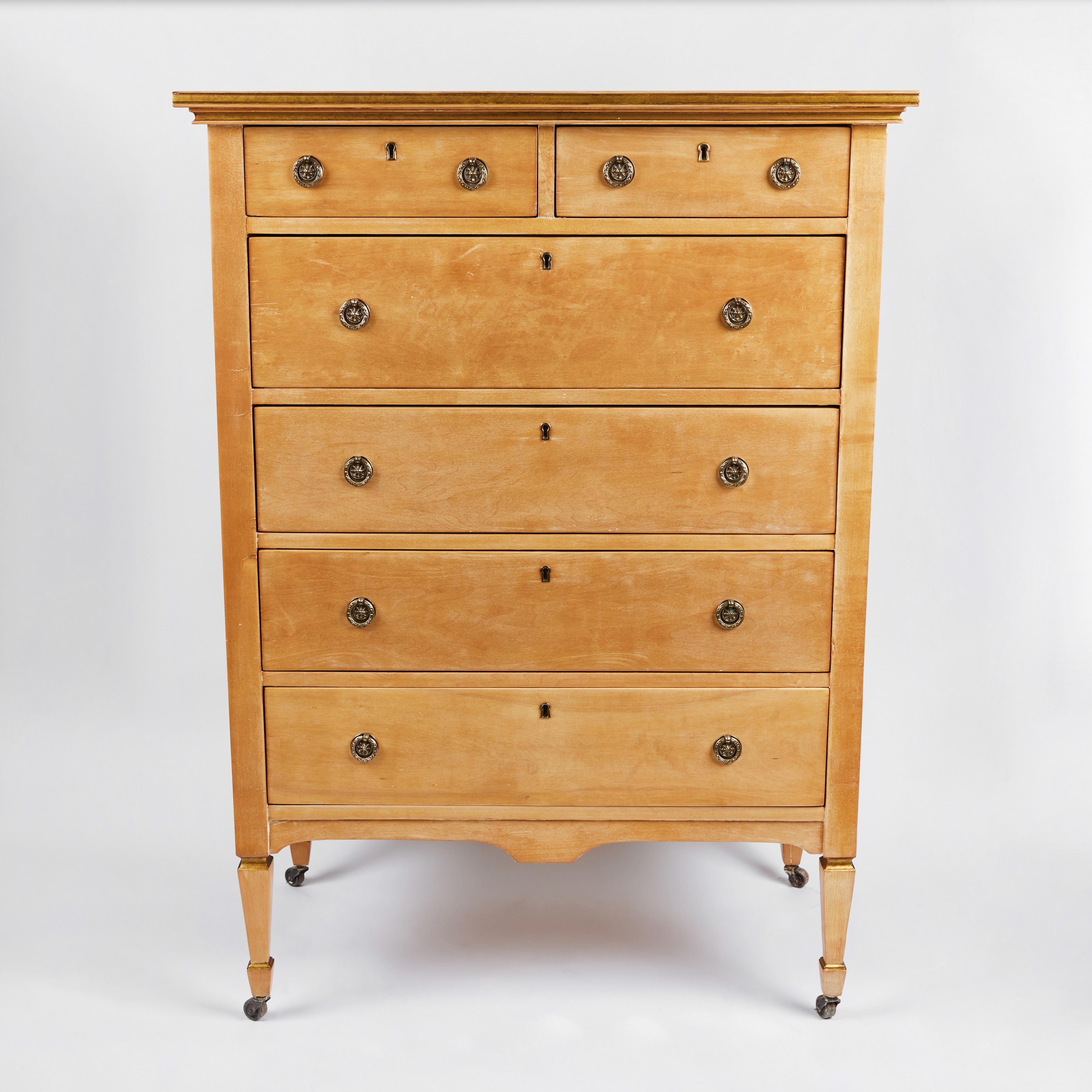 birdseye maple dresser