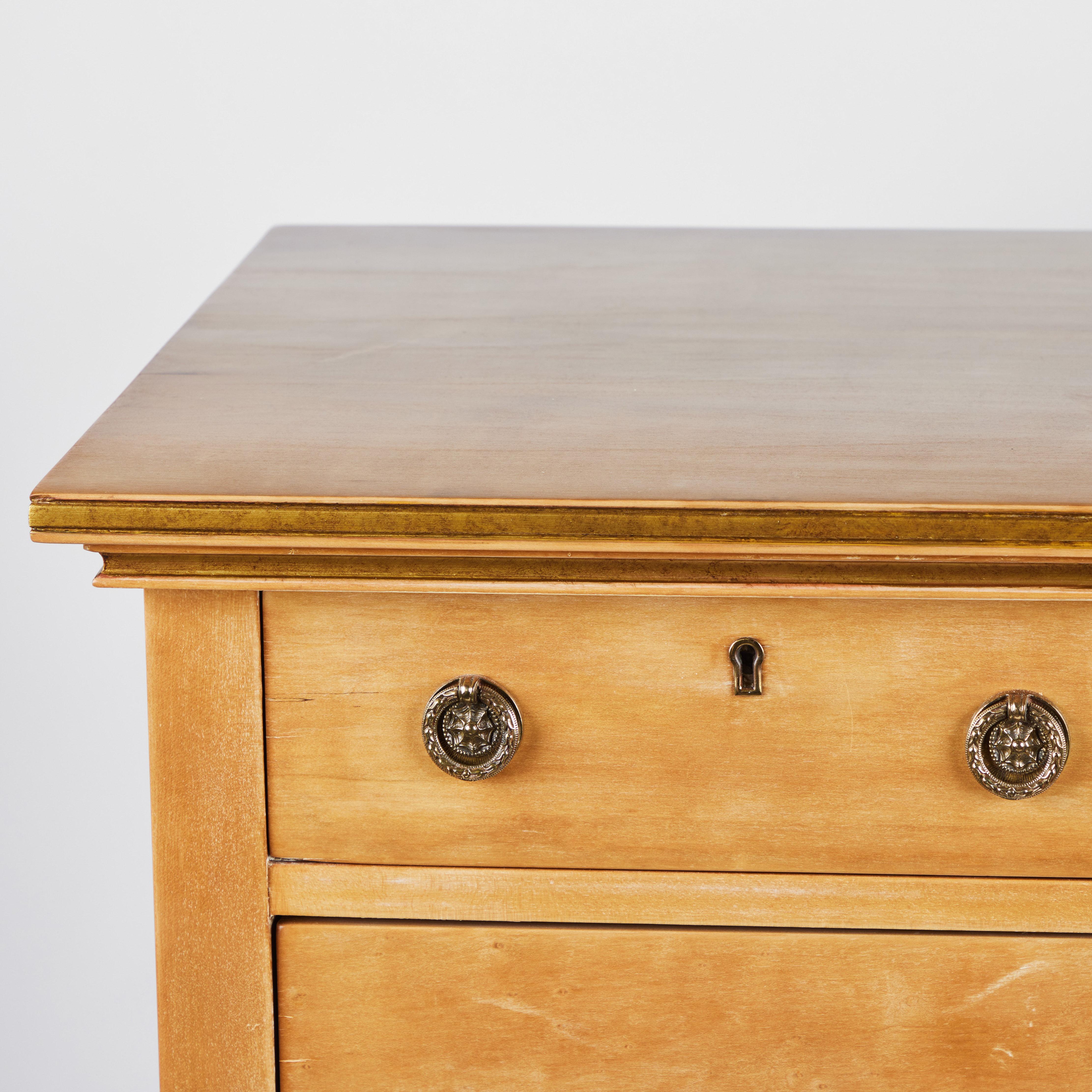 20th Century Vintage Classic Bird's Eye Maple Dresser