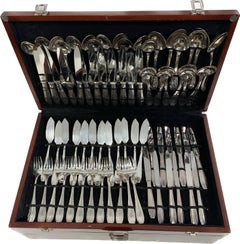 Vintage Classic Home Cutlery Box from, Mid-20th Century