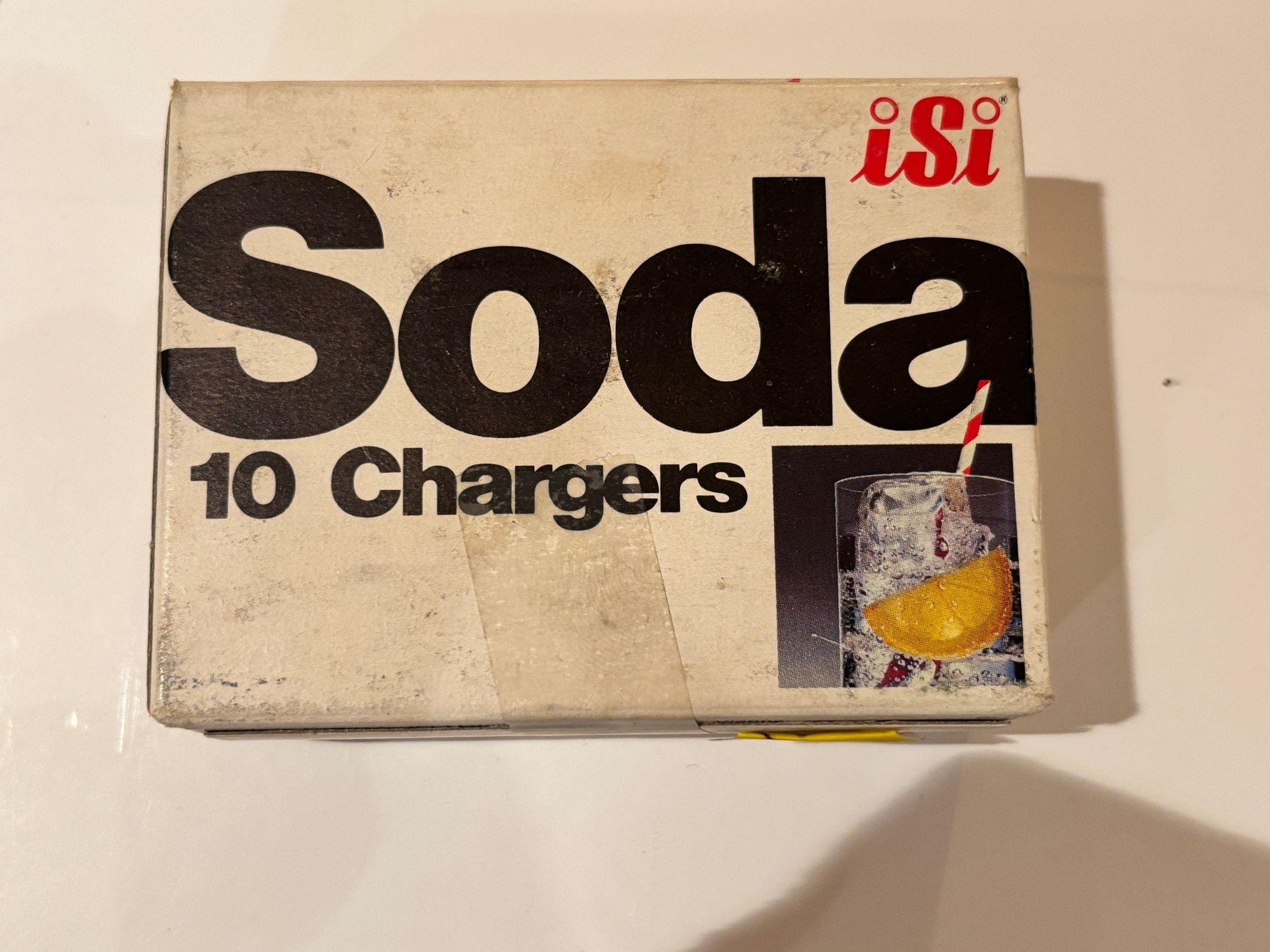 Vintage Classic Soda Siphon Seltzer Glass Bottle with Wire Mesh For Sale 7