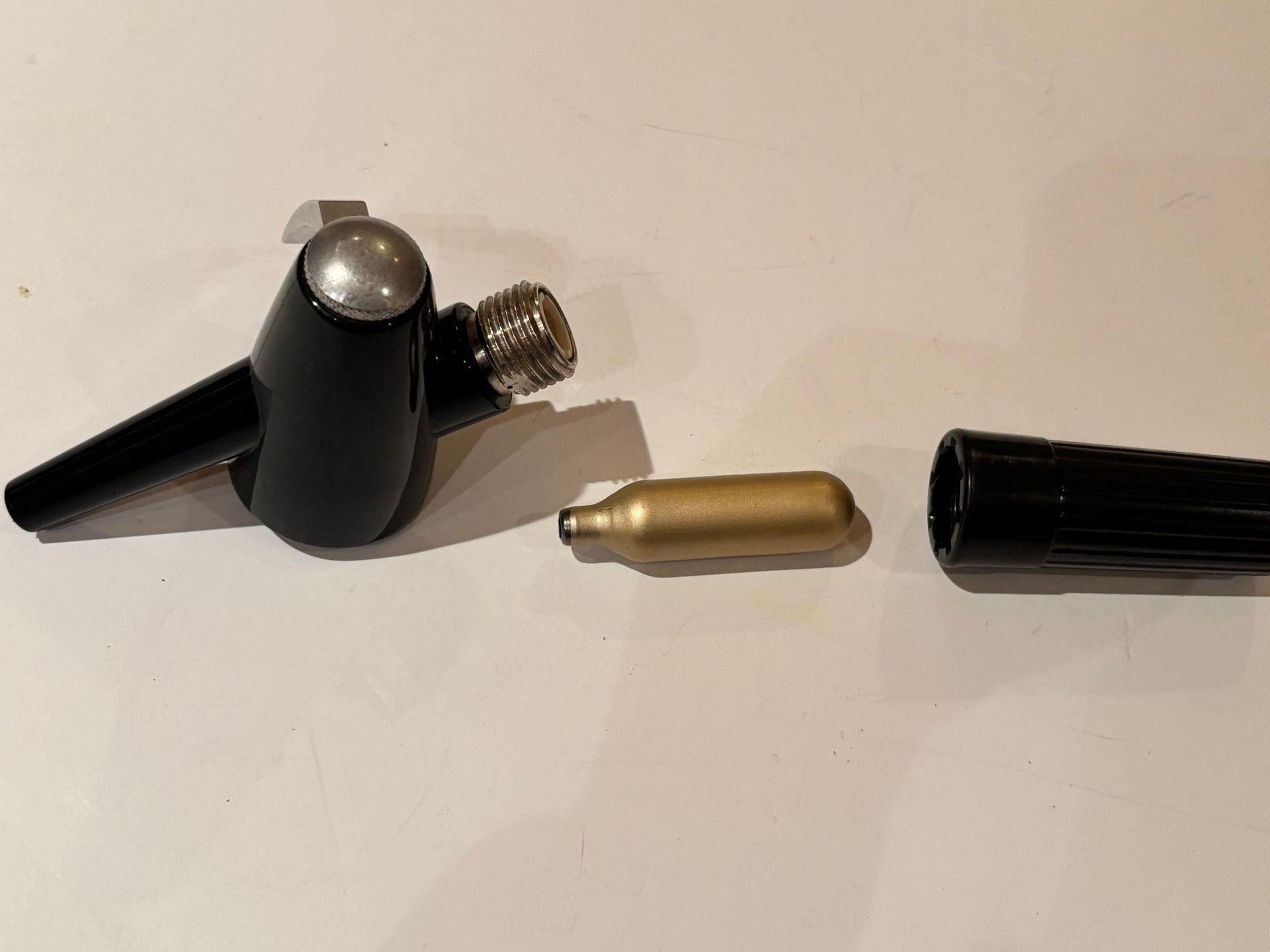 Vintage Classic Soda Siphon Seltzer Glass Bottle with Wire Mesh For Sale 8