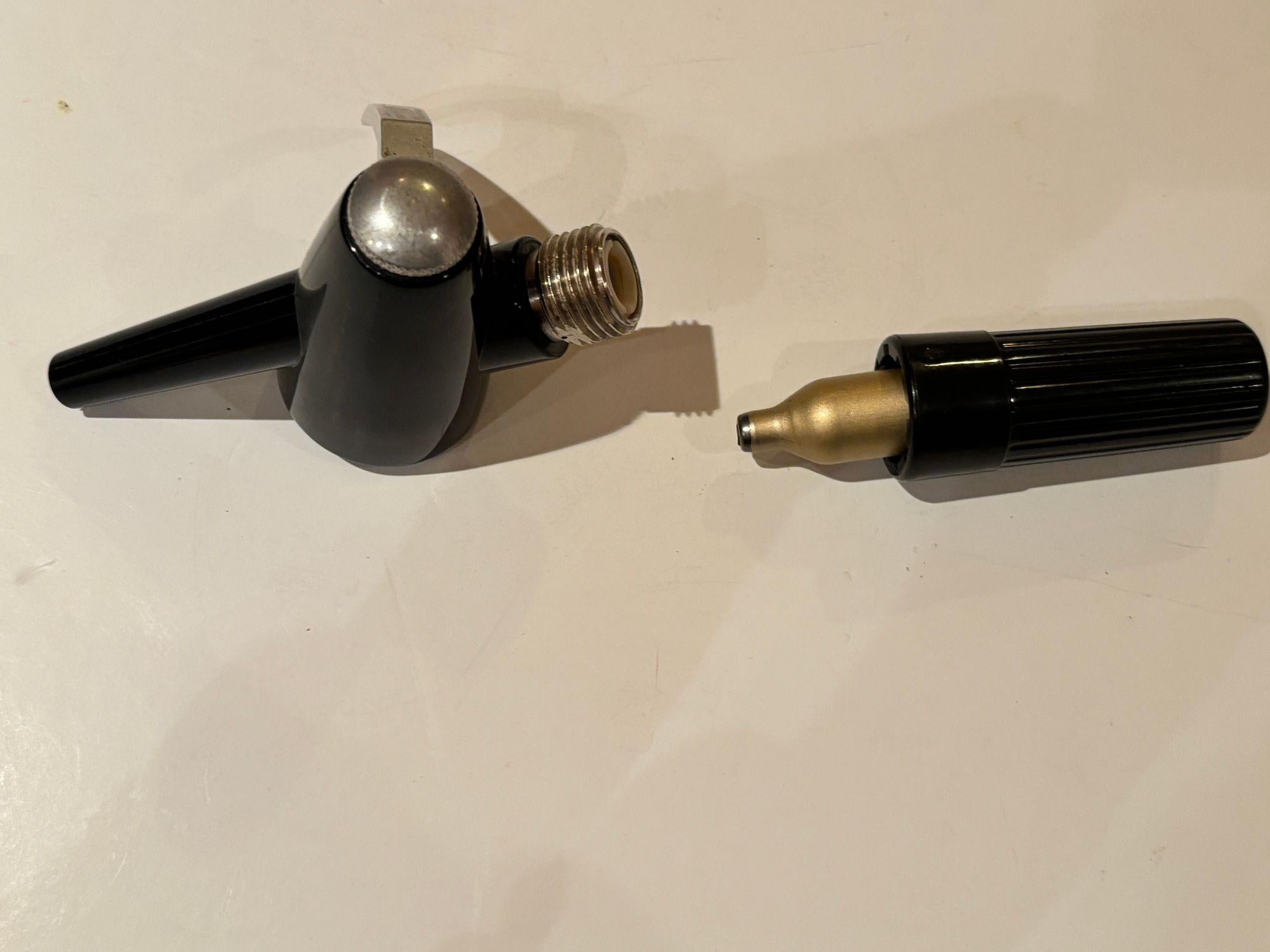 Vintage Classic Soda Siphon Seltzer Glass Bottle with Wire Mesh For Sale 9