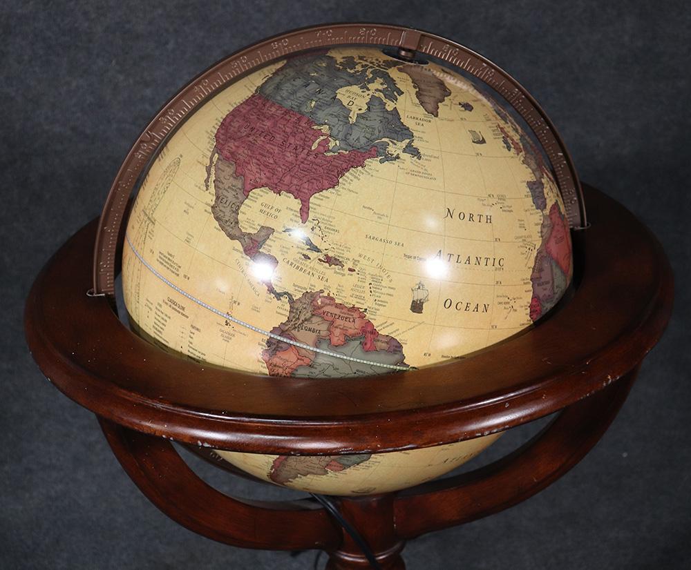 vintage style globe