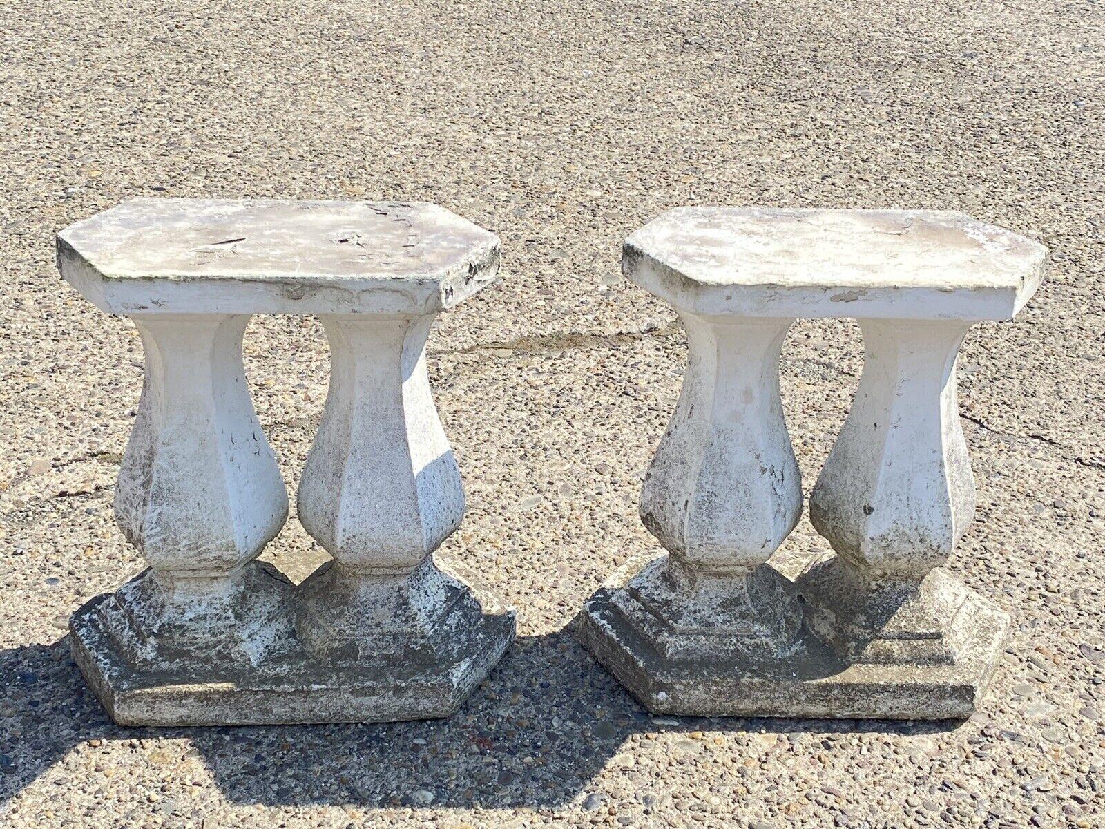 used concrete benches for sale