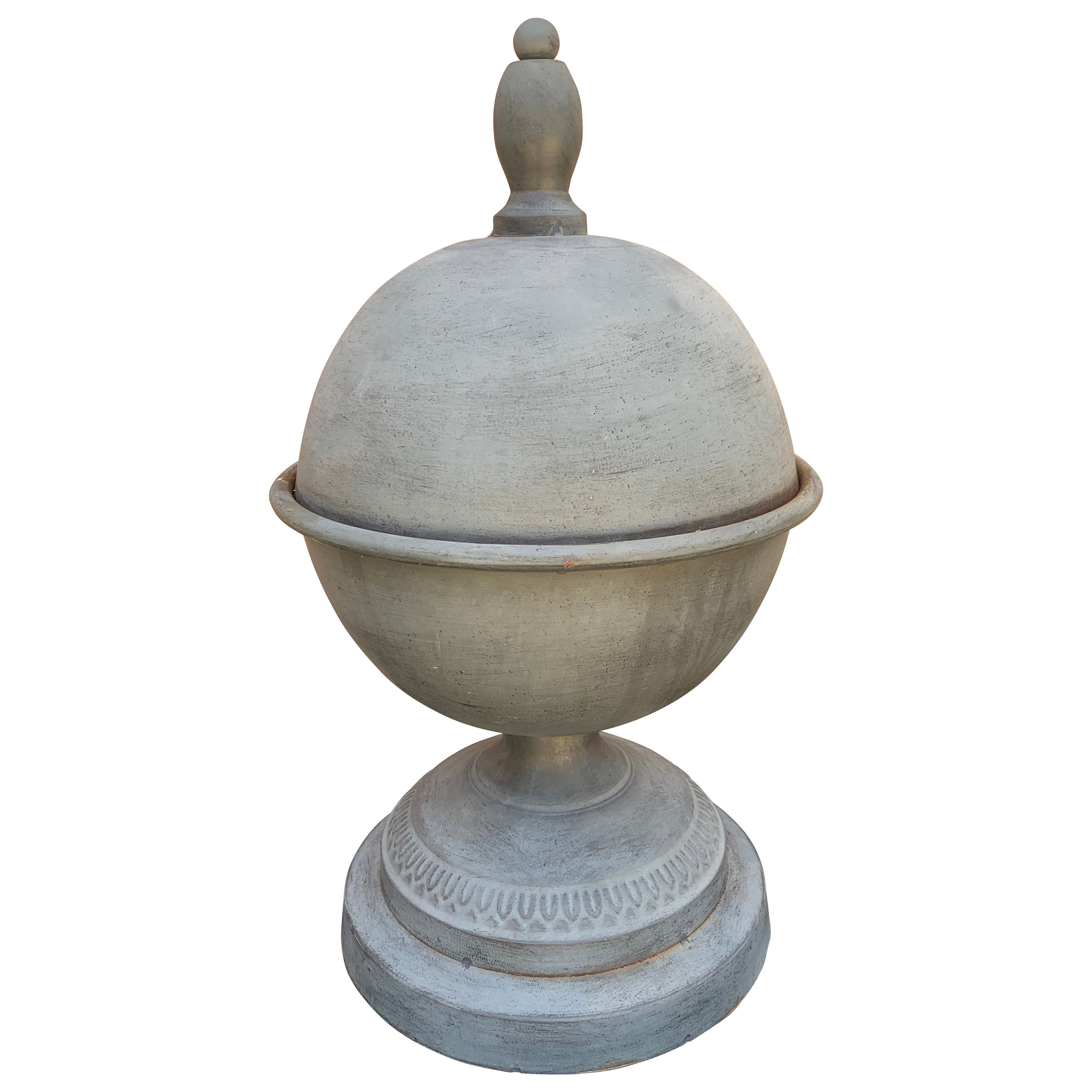 Klassische Metallkugel-Garten-Finish aus Metall