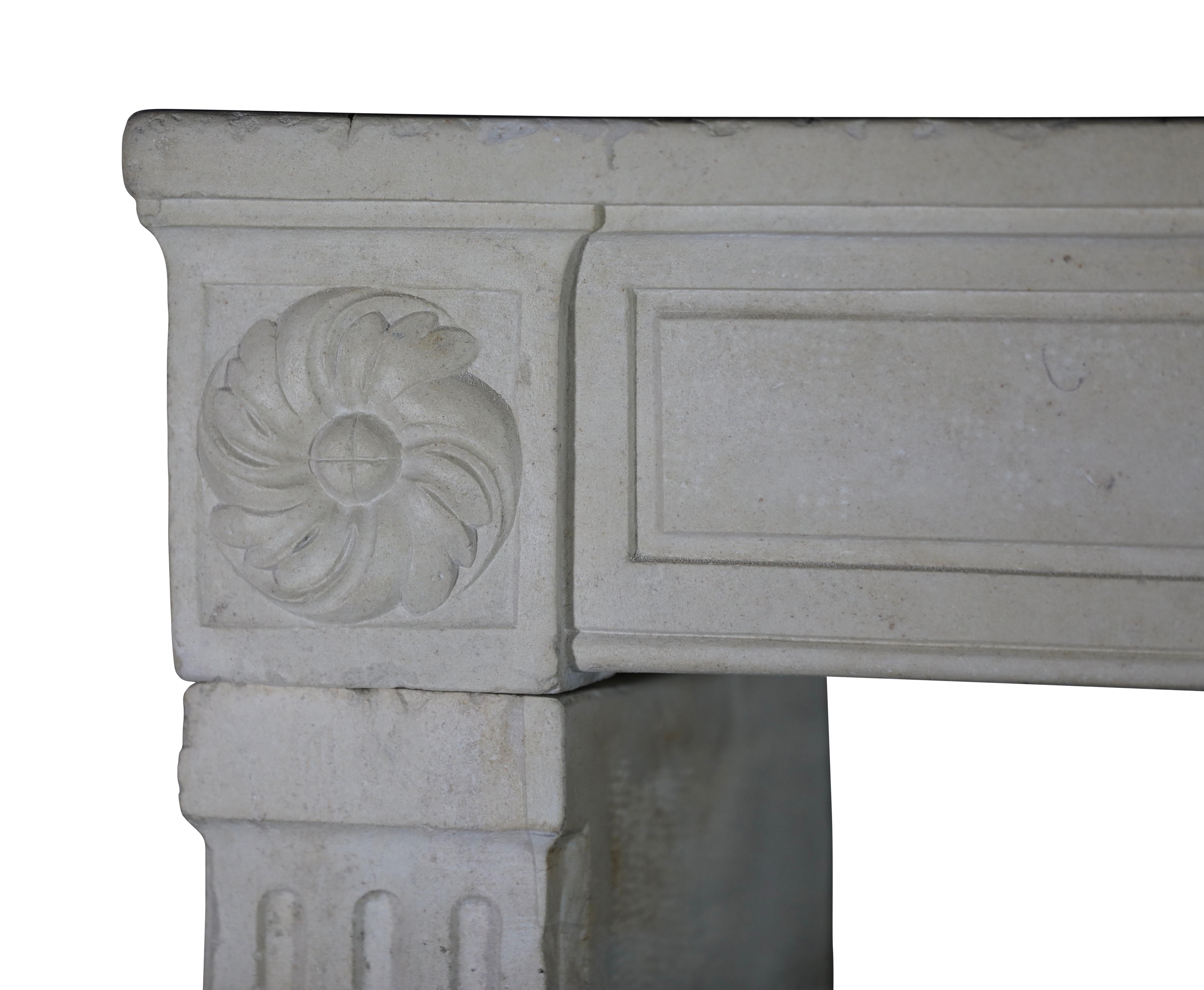 white fire surround