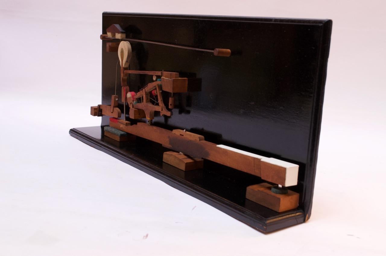 Vintage Clavier Klavier-Action-Modell (Holz) im Angebot