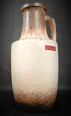 Vintage Clay Pitcher by Scheurich - W. Germany, Numbered 404-16 - 2Y127