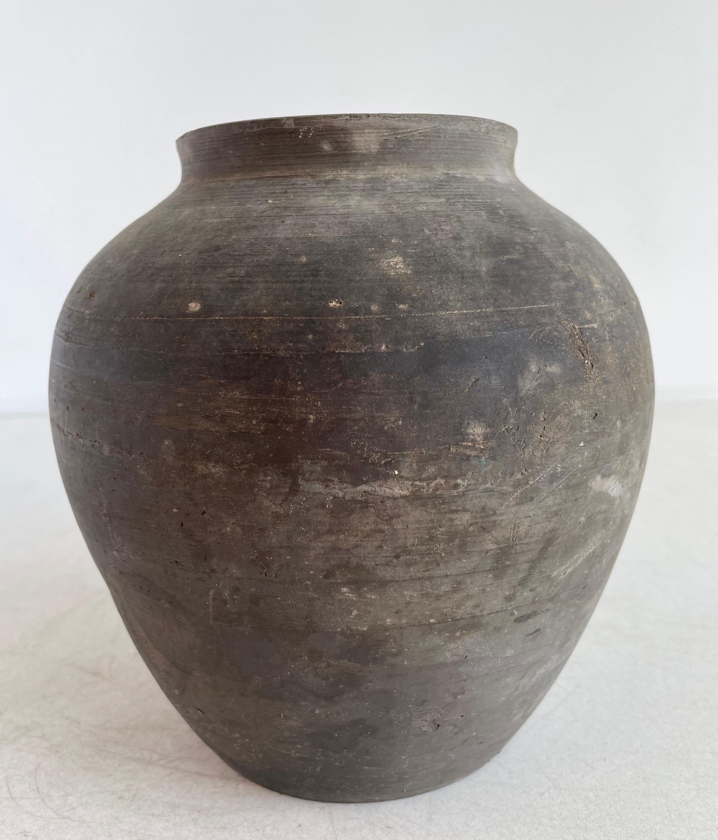 20th Century Vintage Clay Pot Medium Size