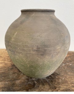 Vintage Clay Pot Vessel