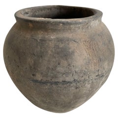 Vintage Clay Pottery Vase
