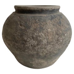 Vintage Clay Pottery Vase