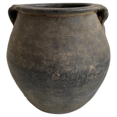 Vintage Clay Pottery Vase
