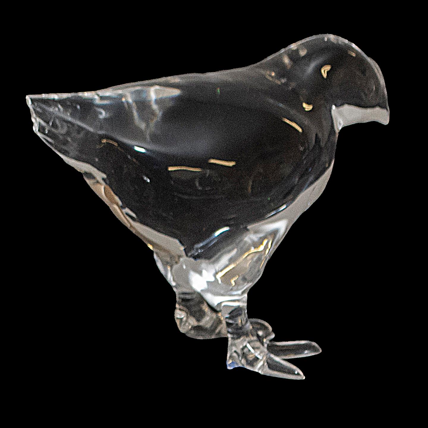 Late 20th Century Vintage Clear Acrylic Chicks 