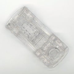 Vintage Clear Crystal Mg Roadster Decorative Model Car / Paperweight