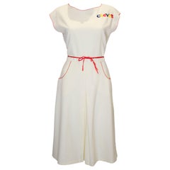 Retro 'Clever' Novelty Dress