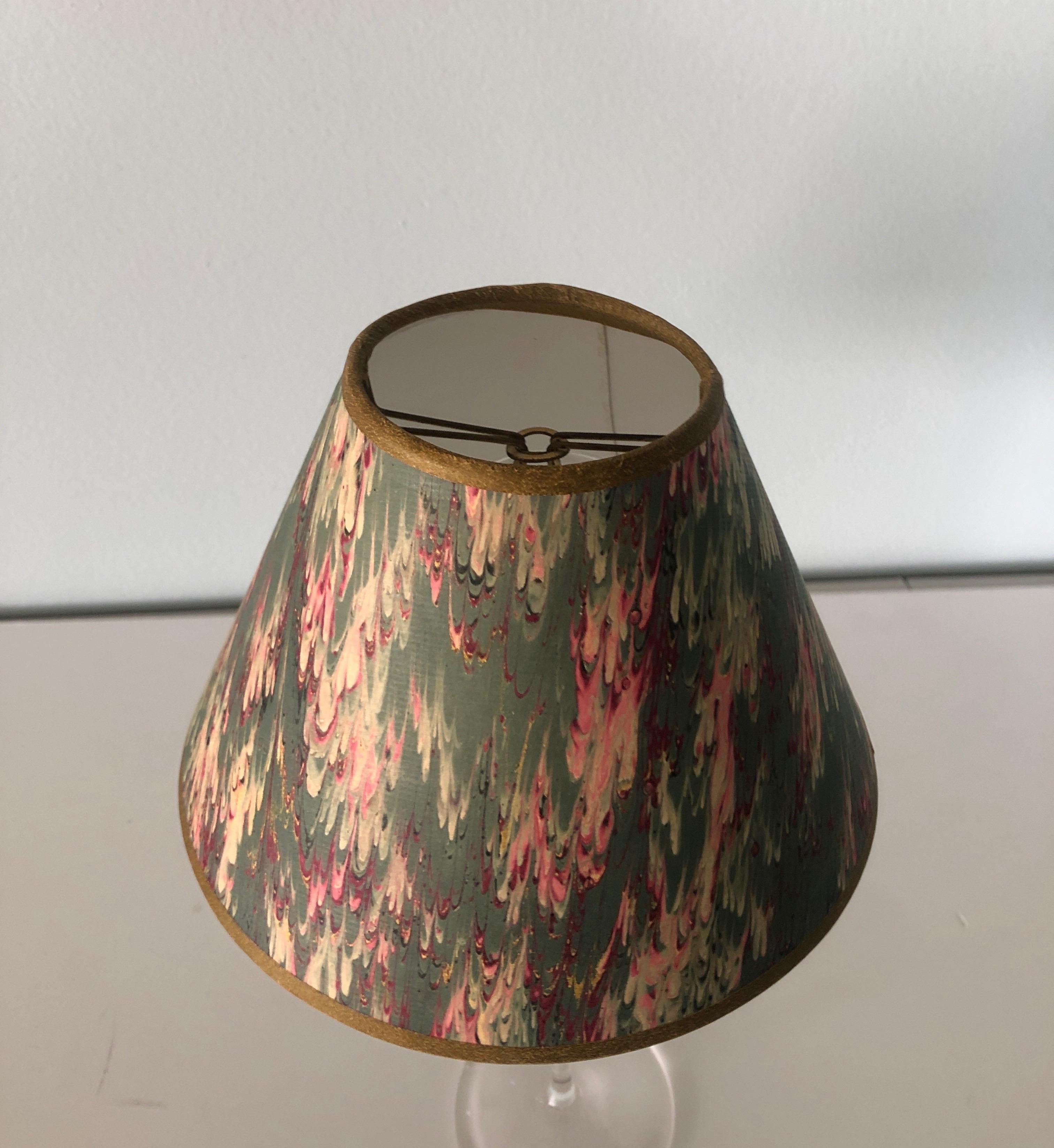 Bohème Clip de lampe vintage sur petit abat-jour