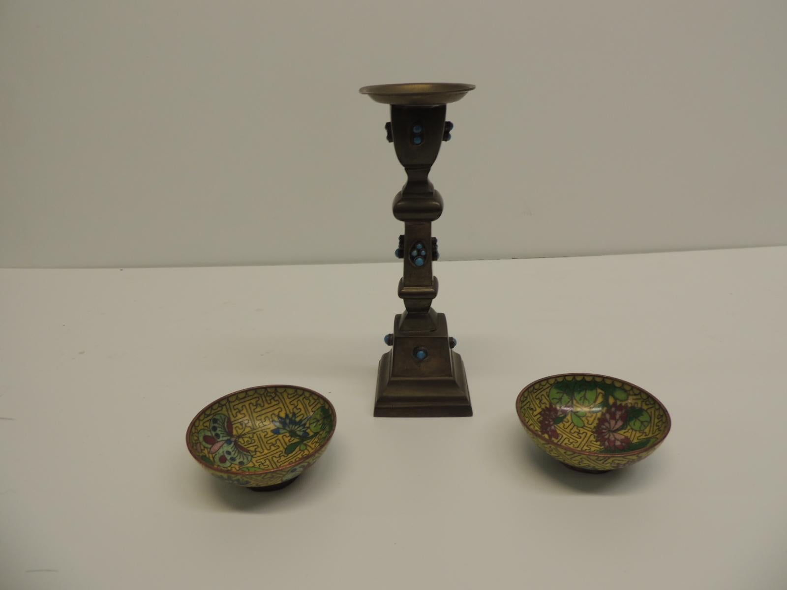 Chinese Vintage Cloisonnette Objets D’Art