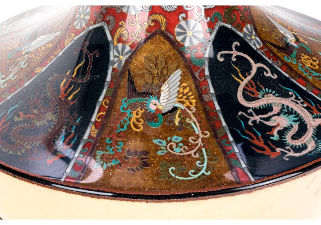 Vaso Closionne d'epoca montato come lampada in vendita 2