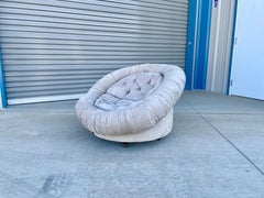 Vintage "Cloud" Swivel Chair