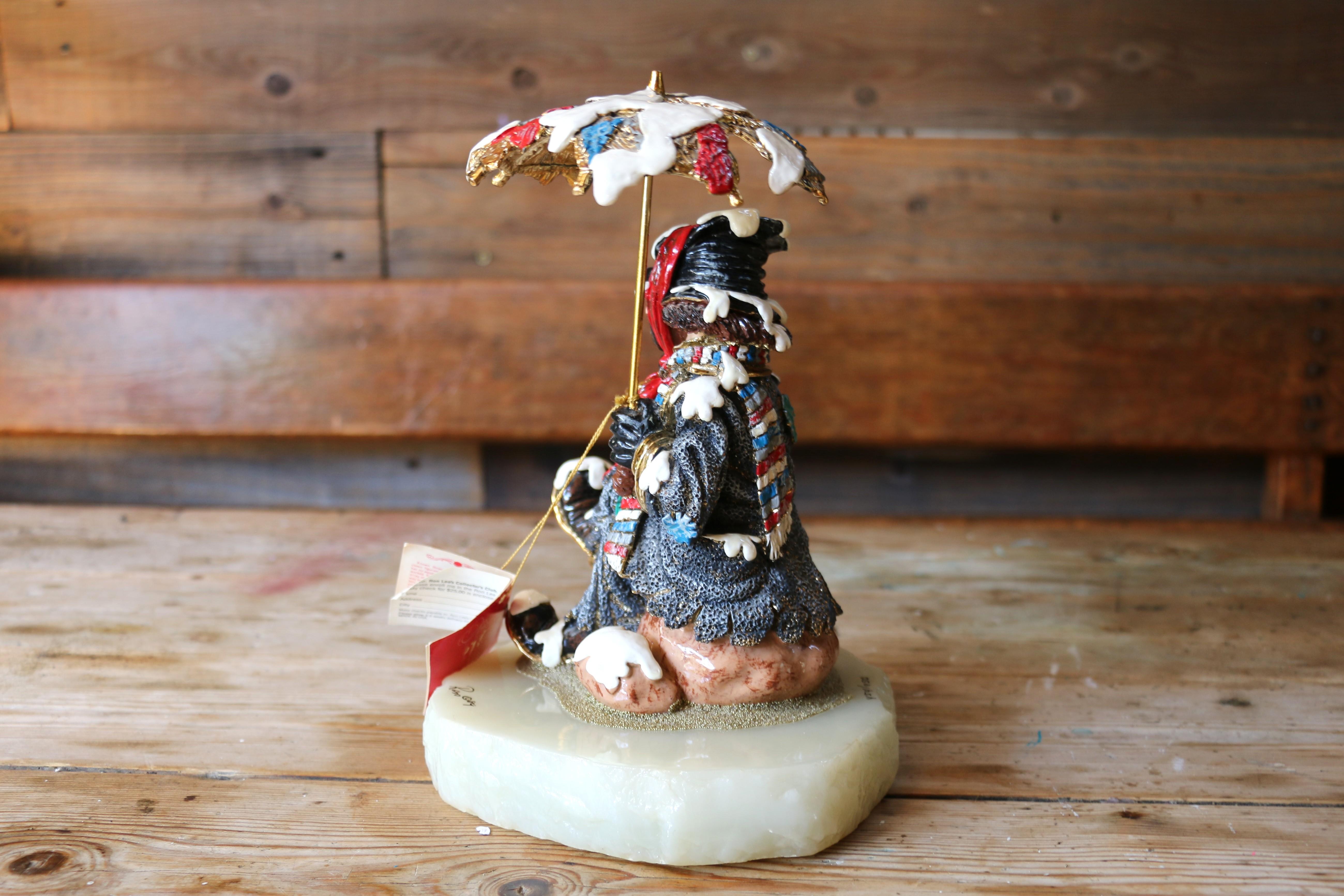 Mid-Century moderno Figurina di clown vintage dell'artista Ron Lee 